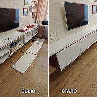 Замена фасадов подвесной тумбы, ул. Чайковского, 56. Екатеринбург.